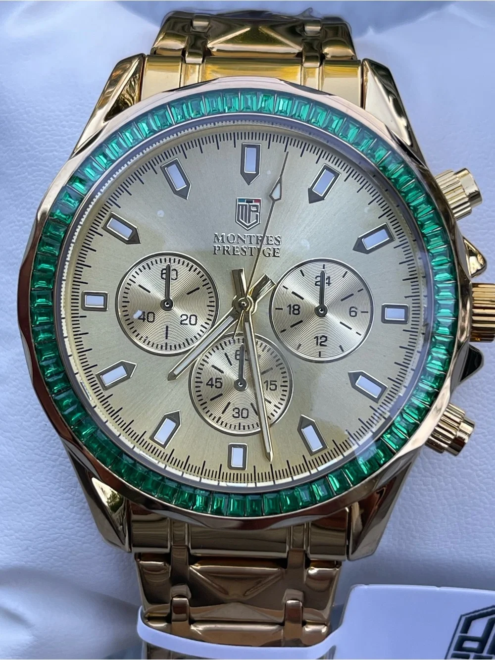 Montres Prestige X InvictaMen's Watch - 44.5mm. Gold (MPW-0340) new